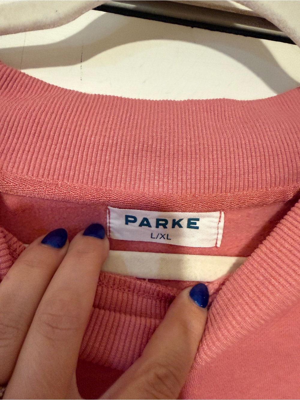 PARKE Valentine’s Day varsity mock neck - Picture 2 of 3